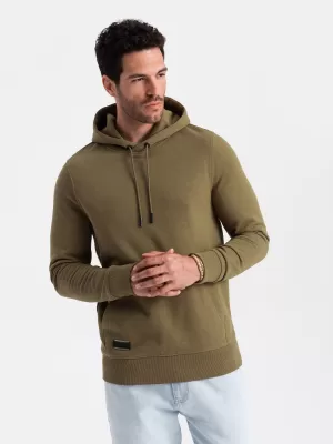Herren Sweatshirt OMBRE OM-SSBN-0161 OLIVE
