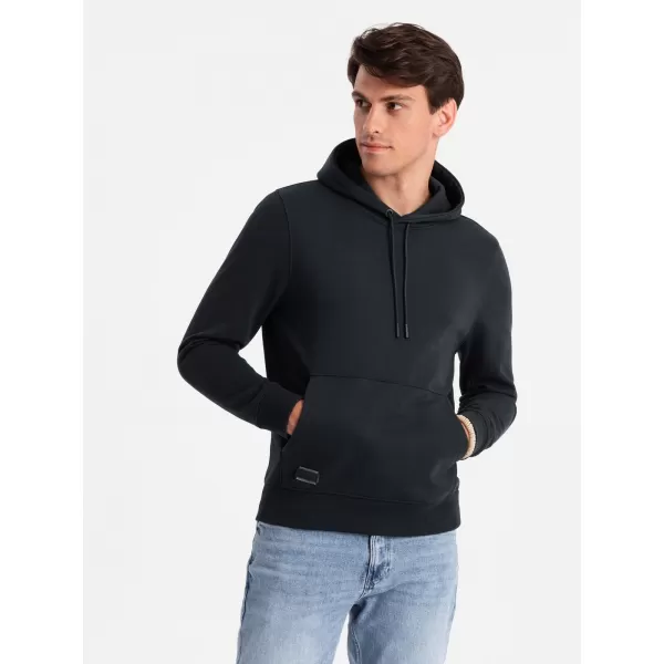 Herren -Sweatshirt OMBRE OM-SSBN-0161 SCHWARZ 