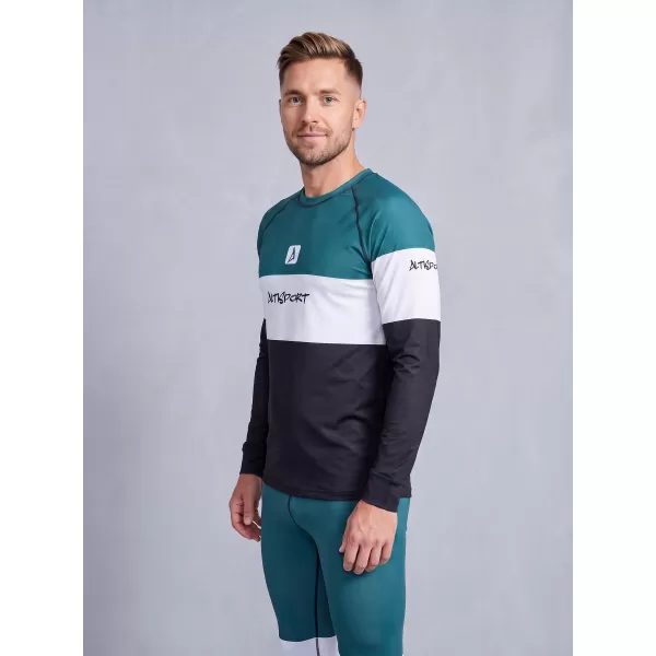  Die funktionelle Thermohosen für Männer Premium ALTISPORT VOJ/ALM051TER02 KEROSIN/SCHWARZ 