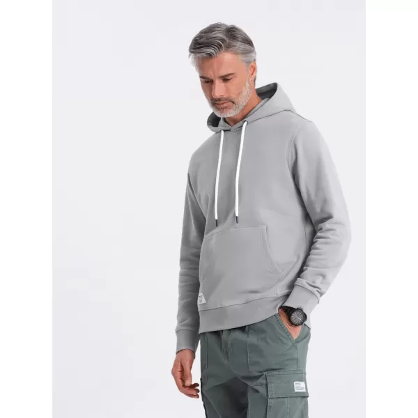  Herren -Sweatshirt OMBRE OM-SSBN-0177 GRAU 