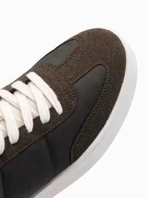 Herrenschuhe OMBRE OM-FOSL-0170 DUNKELBRAUN