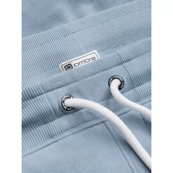  Herren -Traursanzüge OMBRE OM-PABS-0206 HELLBLAU 