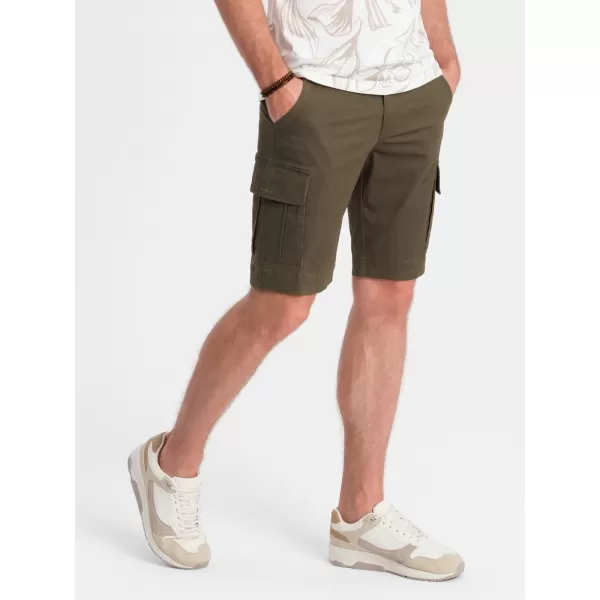  Shorts OMBRE OM-SRCG-0133 DUNKLE OLIVE 