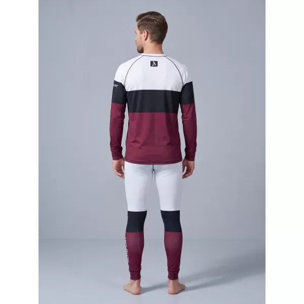  Die funktionelle Thermohosen für Männer Premium ALTISPORT VOJ/ALM051TER02 BURGUND 