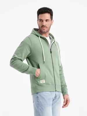 Herren -Sweatshirt OMBRE OM-SSBZ-0178 GRÜN