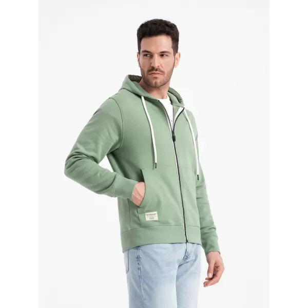  Herren -Sweatshirt OMBRE OM-SSBZ-0178 GRÜN 