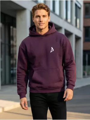 Herren -Sweatshirt ALTISPORT BYB/ALM002BY284 BURGUND