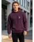 Herren -Sweatshirt ALTISPORT BYB/ALM002BY284 BURGUND