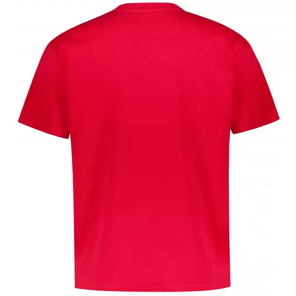  Herren übergroße t -Shirt ALTISPORT BYB/ALM002BY102 ROT 