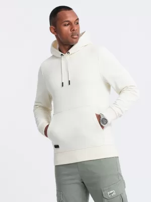 Herren -Sweatshirt OMBRE OM-SSBN-0161 CREME