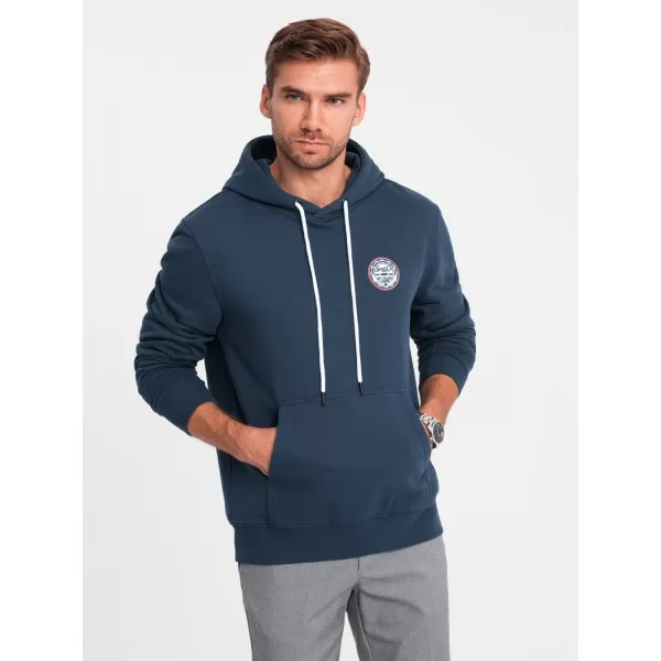  Herren -Sweatshirt OMBRE OM-SSNZ-0144 MARINEBLAU 