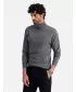 Herrenpullover OMBRE OM-SWTN-0101 GRAUE MELANGE