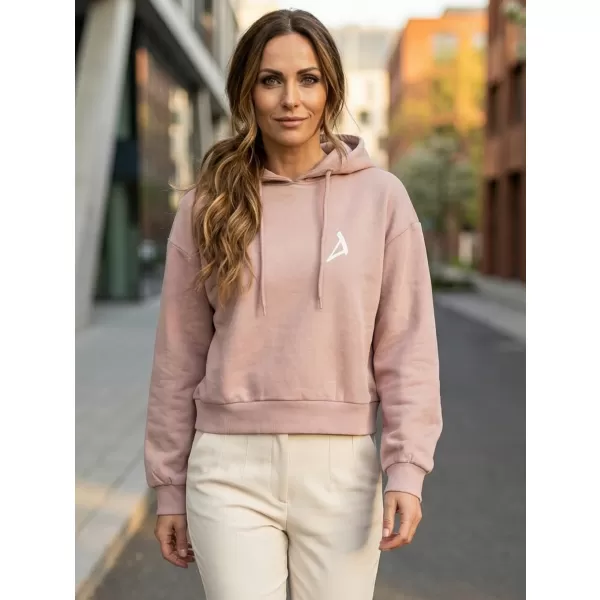  Frauen Sweatshirt aus Bio -Baumwolle ALTISPORT BYB/ALW002BY183 ALT -PINK 