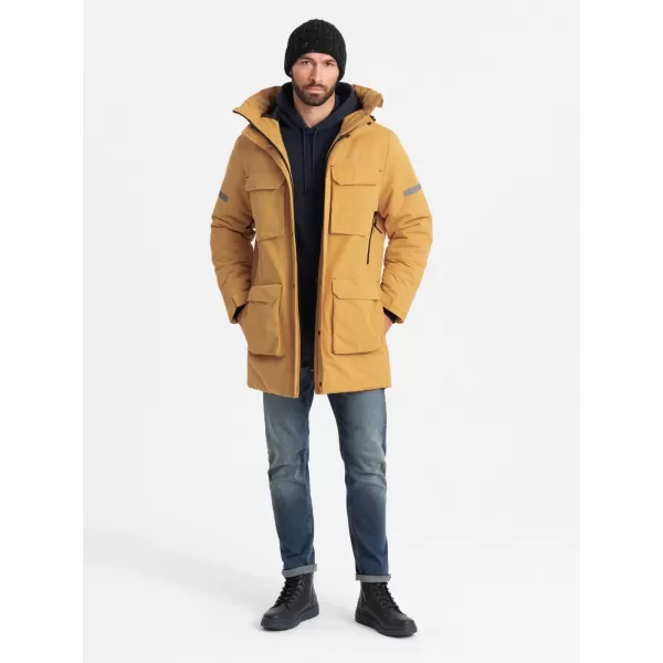  Jacke OMBRE OM-JALJ-0169 GELB 