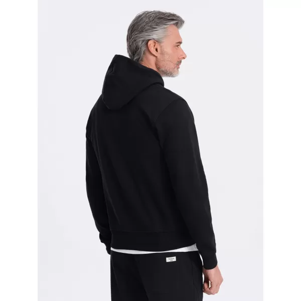  Herren -Sweatshirt OMBRE OM-SSBN-0177 SCHWARZ 