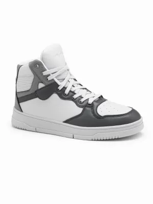 Herrenschuhe OMBRE OM-FOSH-0139 GRAU