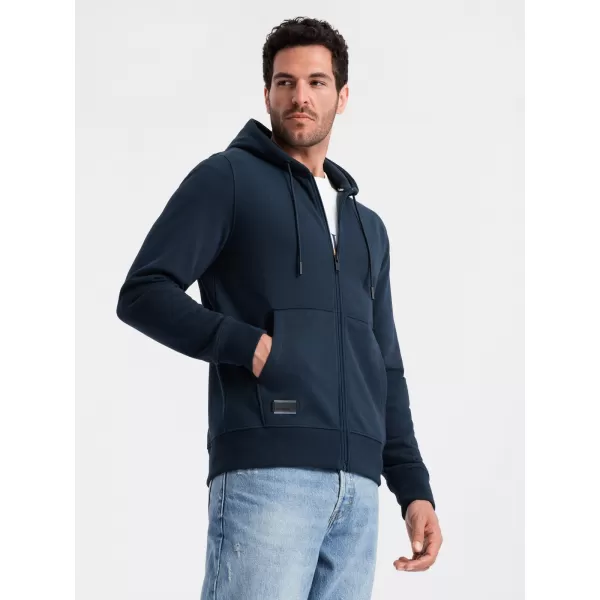  Herren -Sweatshirt OMBRE OM-SSBZ-0160 MARINEBLAU 