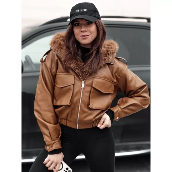  Damenjacke DSTREET SOFTREBEL TY4761 KARAMELL 