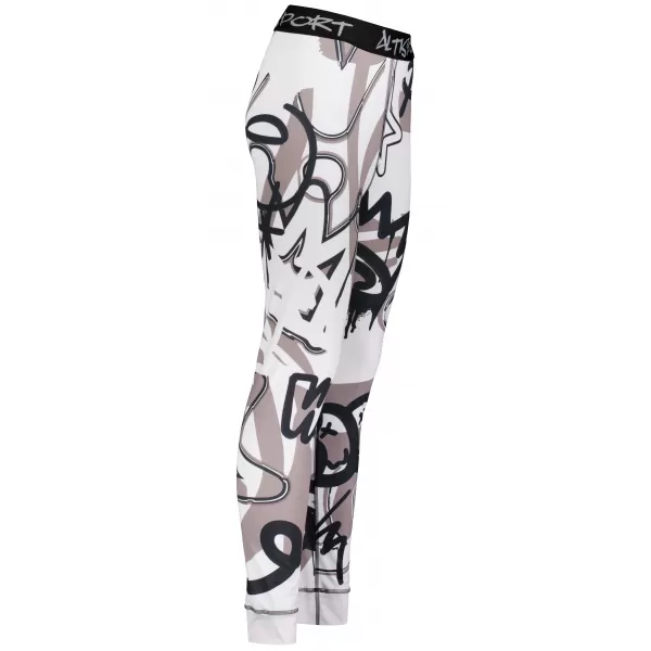  Frauenfunktionelle Thermohosen Prämie ALTISPORT VOJ/ALW054TER02 WEIß -GRAY 