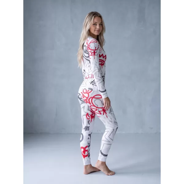  Frauenfunktionelle Thermohosen Prämie ALTISPORT VOJ/ALW054TER02 GRAU -RED 
