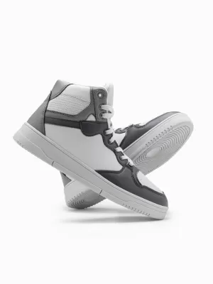 Herrenschuhe OMBRE OM-FOSH-0139 GRAU