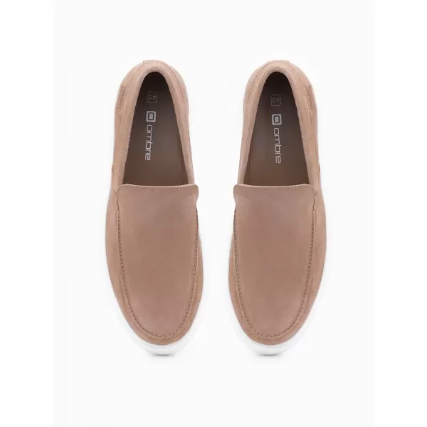  Herrenschuhe OMBRE OM-FOCS-0152 HELLBRAUN 