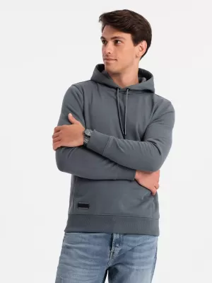 Herren -Sweatshirt OMBRE OM-SSBN-0161 GRAPHIT