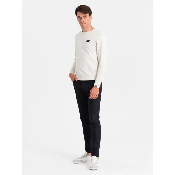  Herren Sweatshirt OMBRE OM-SSNZ-0136 CREME 