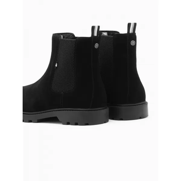  Herrenschuhe OMBRE OM-FOBO-0173 SCHWARZ 