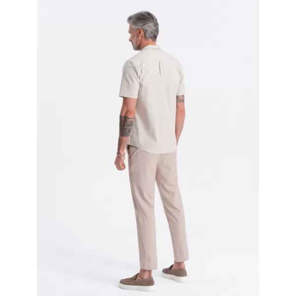  Hemd OMBRE OM-SHSS-0168 CREME 