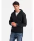 Herren -Sweatshirt OMBRE OM-SSBZ-0160 SCHWARZ