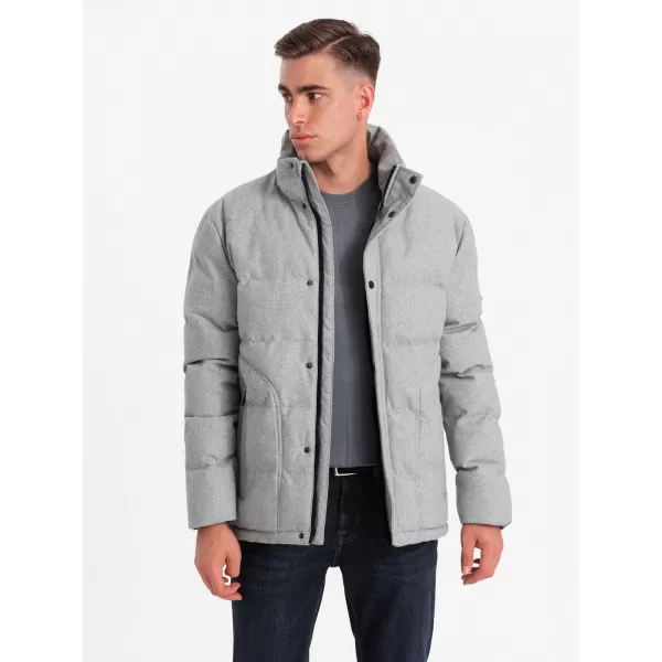  Jacke OMBRE OM-JAHP-0203 GRAUE MELANGE 