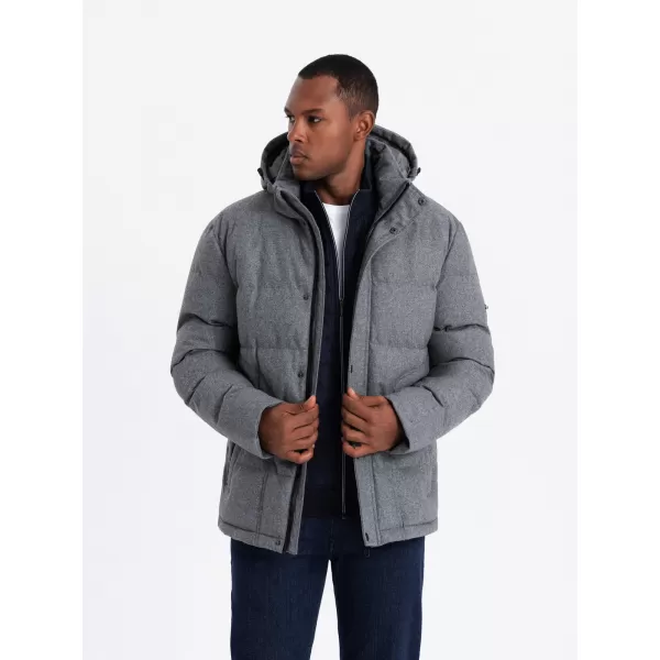  Jacke OMBRE OM-JAHP-0203 GRAU 