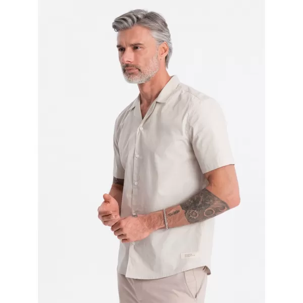  Hemd OMBRE OM-SHSS-0168 CREME 