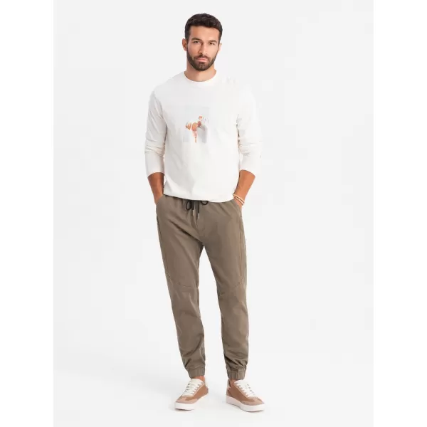  Herren -Traursanzüge OMBRE OM-PAJO-0202 DUNKELBRAUN 
