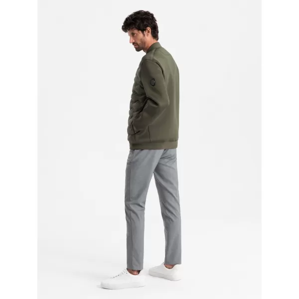  Jacke OMBRE OM-JALP-0141 DUNKLER OLIVENGRÜN 