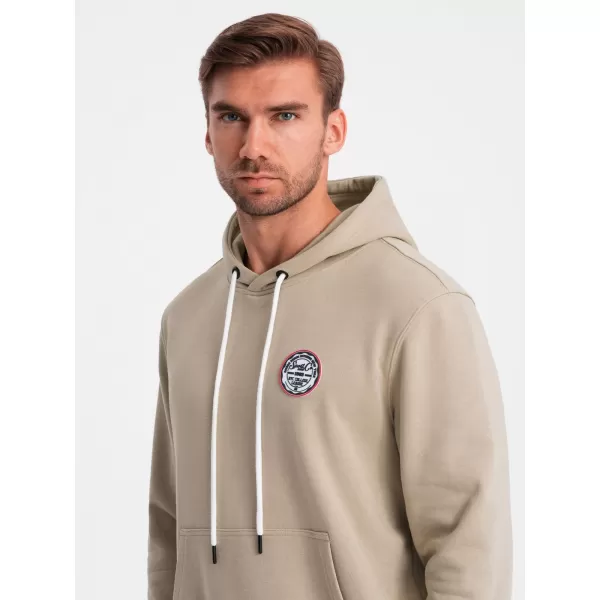  Herren -Sweatshirt OMBRE OM-SSNZ-0144 SAND 