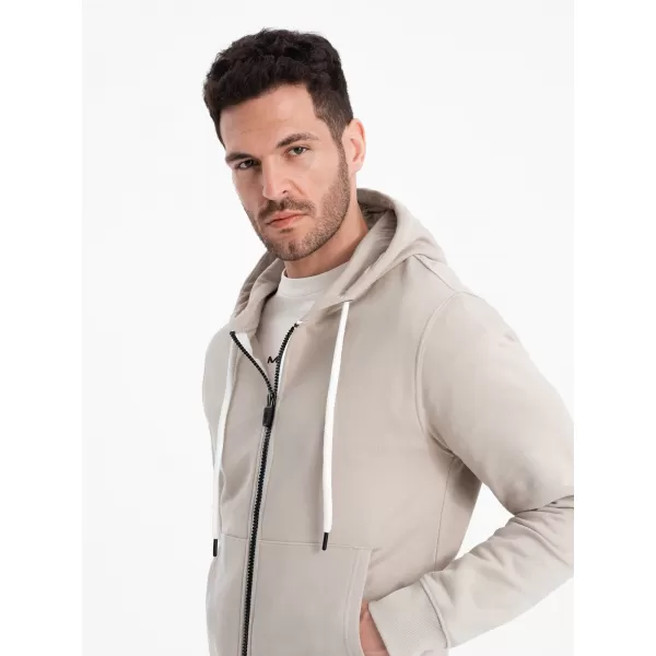  Herren -Sweatshirt OMBRE OM-SSBZ-0178 LEICHT BEIGE 