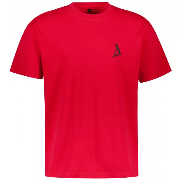  Herren übergroße t -Shirt ALTISPORT BYB/ALM002BY102 ROT 