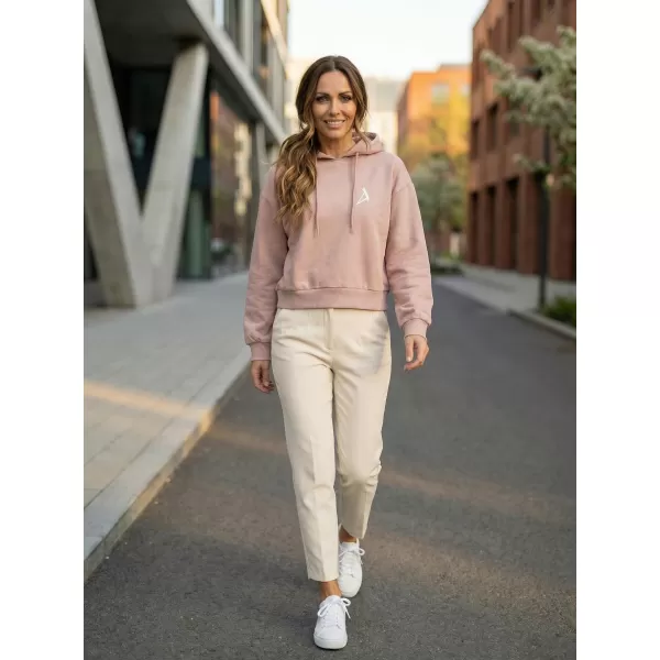  Frauen Sweatshirt aus Bio -Baumwolle ALTISPORT BYB/ALW002BY183 ALT -PINK 