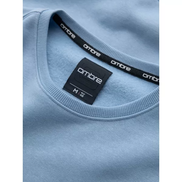  Herren Sweatshirt OMBRE OM-SSNZ-0136 BLAU 