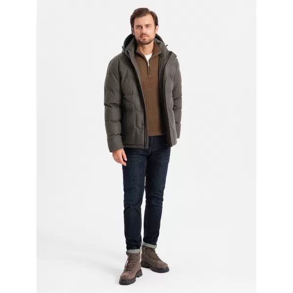  Jacke OMBRE OM-JAHP-0203 OLIVE 