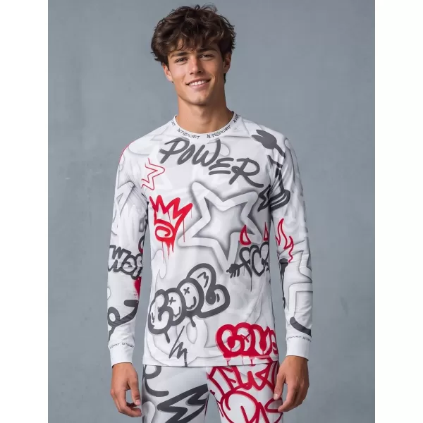  Funktionaler Term T -Shirt von Männern mit Langarmprämie ALTISPORT VOJ/ALM054TER01 GRAU -RED 