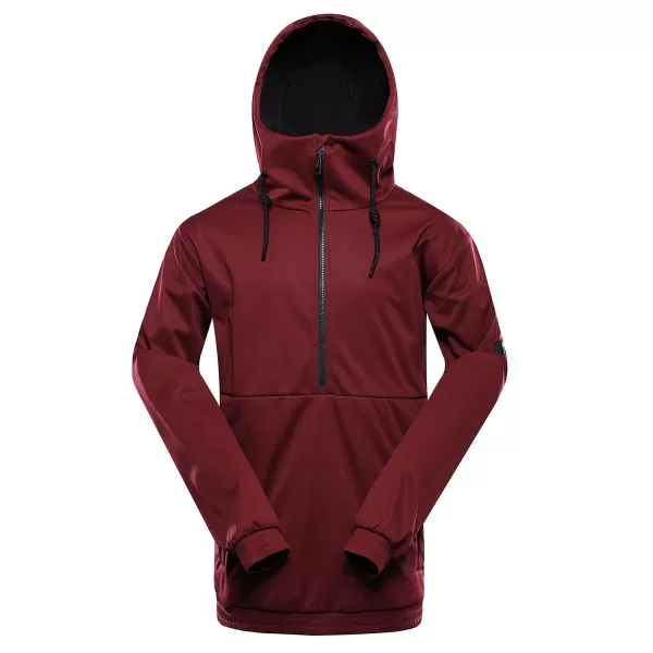  Herren Ski -Softshelljacke ALPINE PRO JARG MJCD699 ROSA HOLZ 
