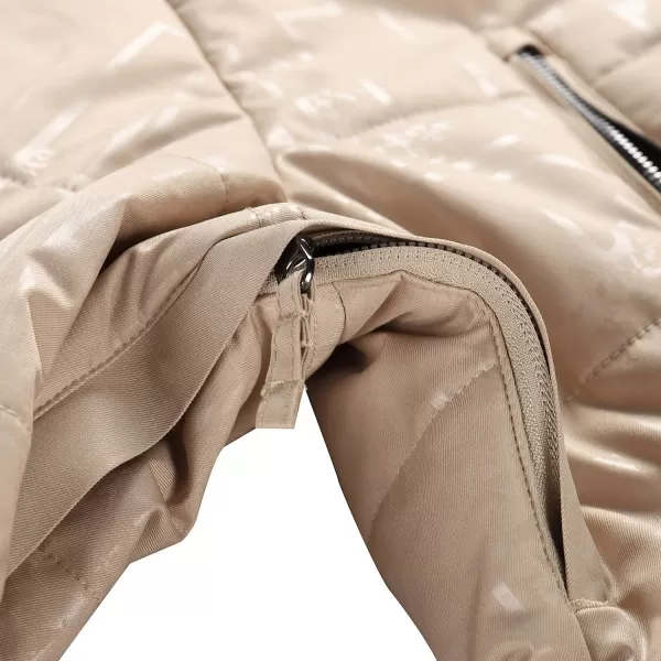  Ladies 'Skijacke ALPINE PRO DAMA LJCD655 WEIßER PFEFFER 