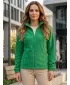 Fleece-Sweatshirt für Damen ALTISPORT NoPrint NP/ALW405 MITTELGRÜN