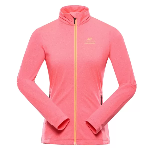  Damen Sweatshirt ALPINE PRO GOLLA LSWB407 NEONKORALLE 