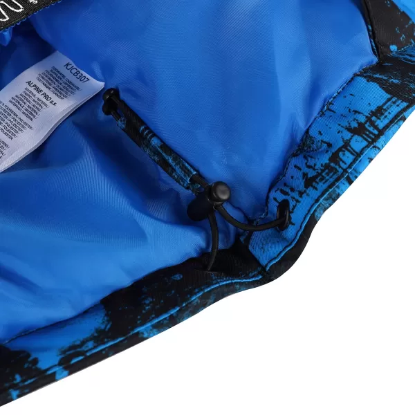  Skijacke ALPINE PRO EDERO KJCB307 ELEKTRISCH BLAU 