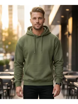 Herren -Sweatshirt ALTISPORT NoPrint NP/ALM024 KHAKI