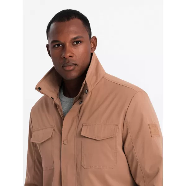  Jacke OMBRE OM-JALP-0167 HELLBRAUN 